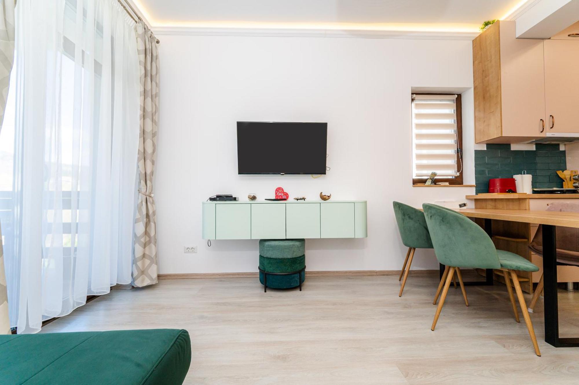 Apartamento Cross Caraiman View 1 Buşteni Exterior foto